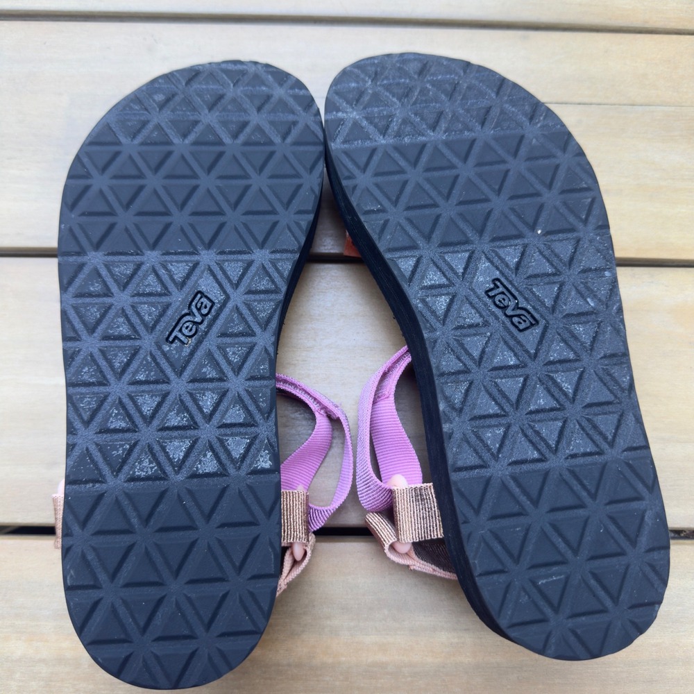 Teva Midform Universal Colorblock Sandals Purple Orange Womens 10 1090969 - Picture 5 of 7
